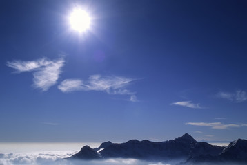 Backlite mountain view