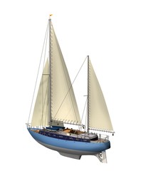 bateau à voiles