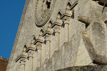 Fototapeta na wymiar Kościół Coucy-le-Chateau, Aisne, Pikardia