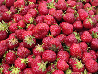 Strawberries close-up