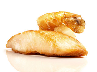Lachs & Garnele