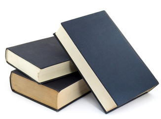 old books studio isolated over white