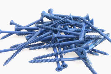 Long blue masonry anchore fastners for use in concrete