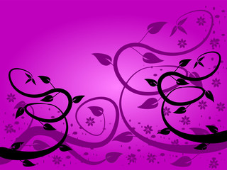 Lilac Abstract Floral Background