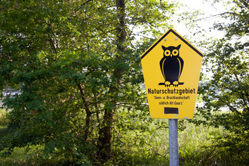 Nationalparkschild