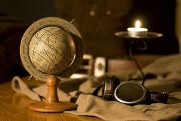 An old globe