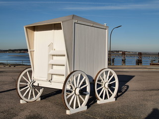 Antiker Holzwagen
