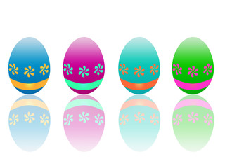 decorative easter eggs