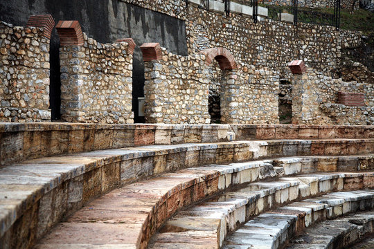 Hellenistic theatre in Ohrid