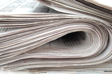 folded news