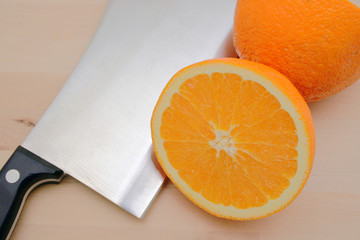cutted orange
