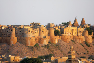 Jaisalmer,vue d'ensemble