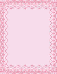 pink certificate background, illustration