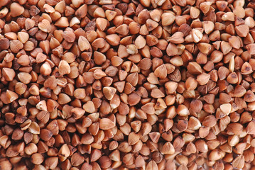 Buckwheat in close-up