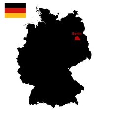 Fototapeta premium deutschland - bundesland berlin