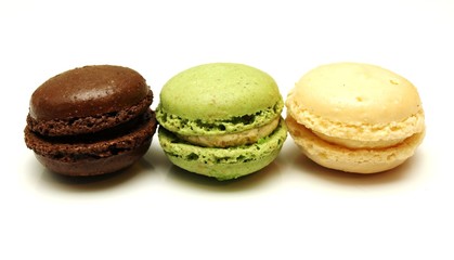 Trois macarons