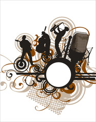 Music concert - brown