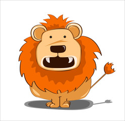 illustration lion