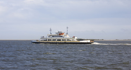 ferry boat with cars