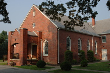 Red Brick church