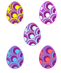 Retro Easter Eggs