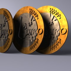 drei Euro Münzen