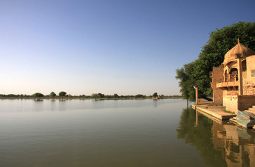 rajasthan,lac Gad sisar © jean claude braun