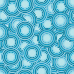 eamless vector texture with 3d circles