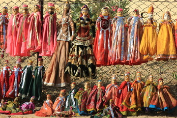 marionnettes du rajasthan