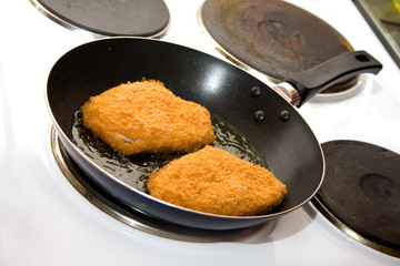 frying chops
