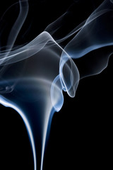 Blue smoke