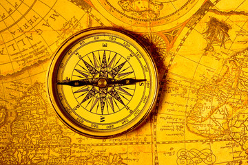 Obraz na płótnie Canvas Kompas