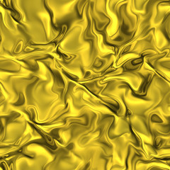 Gold liquid abstract texture