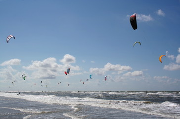 Kite Surfer in St. Peter-Ording