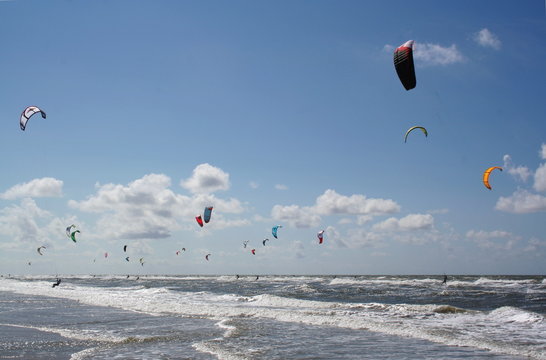 Kite Surfer in St. Peter-Ording
