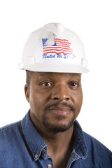 Black American Construction Worker