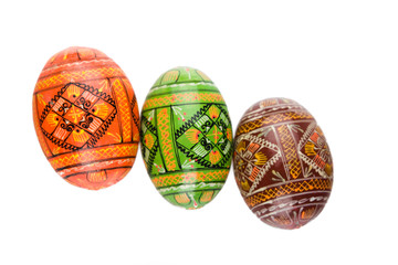 Colored Easter eggs