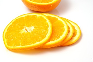 Fototapeta na wymiar Sliced Orange