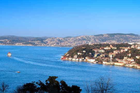 Panoromic view of Bosphorus, Istanbul