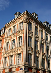 Fototapeta na wymiar Immeuble à Lille