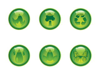 Nice ecology buttons