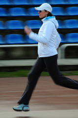 Running on the track