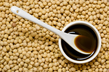 Soy sauce and beans