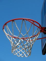 Outdoor basketball