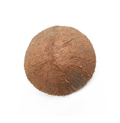 Coconut fruit isolated on a white back ground
