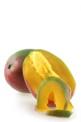 mango on bright