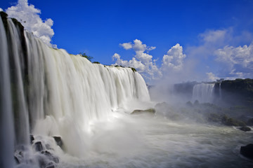 Iguassu Falls is the largest series of waterfalls on the planet,