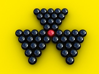 radioactive 3d sphere