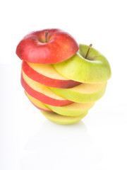 mixed apple