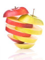 mixed apple